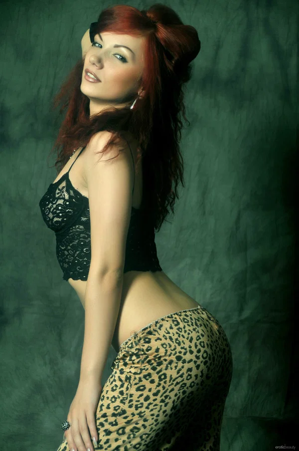 Erotic Beauty starring Monika E XXX Gallery  - Redhead, MILF, Sexy, Tiny Tits, Teen, High Heels, Babe, Skinny, Clothed, Beautiful  - Photo 1