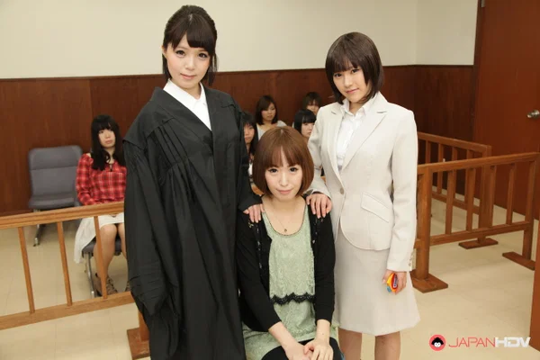 A bunch of Japanese girls end up naked while serving on a jury  - Japanese, Asian, Reality, MILF, Clothed, Ass, Tiny Tits, Brunette, PAWG  - Photo 5
