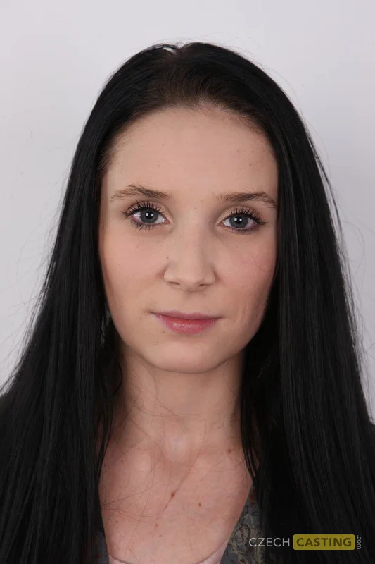 Dark haired girl with a small ass gets completely naked for the first time  - Close Up, Ass, Casting, Tiny Tits, Amateur, Pussy, Clothed, Czech, Face, Jeans  - Photo 1
