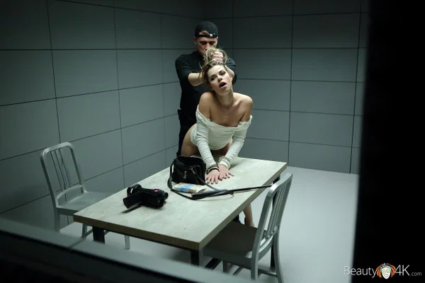 Czech teen Sarah Smith gets rammed by an inspector in the interrogation room  - Police, Petite, Cumshot, Amateur, Beautiful, Hardcore, Czech, Handjob, Ass Fucking, Doggy Style  - Photo 15