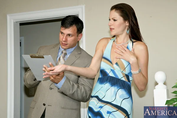 Brunette cougar Samantha Ryan seduces and bangs a survey taker  - Wife, Mature, MILF, Big Cock, Seduction, Hardcore, Ass Fucking, Ass, Doggy Style, Blowjob  - Photo 1