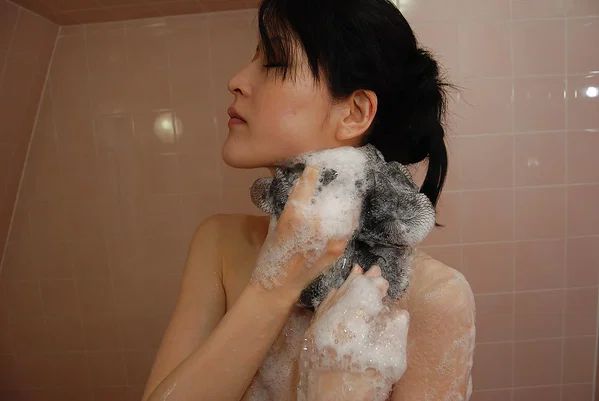 Graceful asian lady with hairy cooter Satomi Fujiki taking shower  - Japanese, Bath, MILF, Shower, Asian, Hairy, Big Tits, Ass, Feet, Spreading  - Photo 3