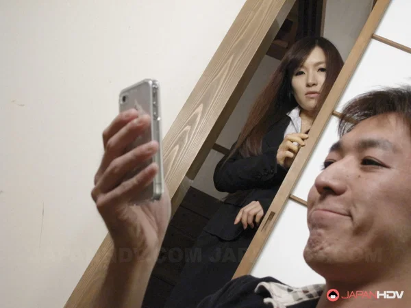 Asian honey Hitomi Tsukishiro exposes her skinny body and gets fucked hardcore  - Japanese, Housewife, Asian, Hairy, Pussy, Ass Fucking, Skinny, Doggy Style, Hardcore, Blowjob  - Photo 1