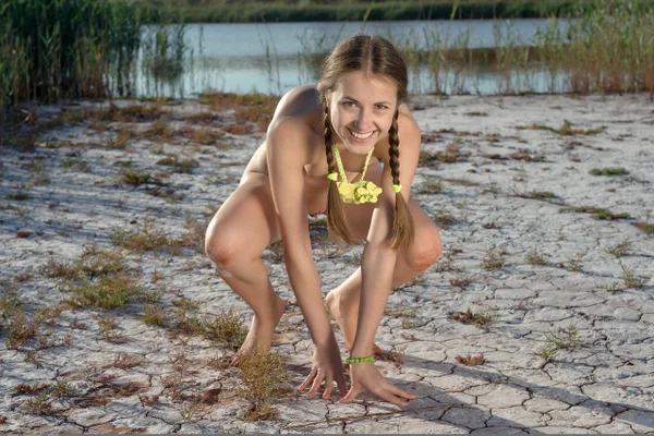 Domai starring Hrizantema Sex Images  - Beach, Amateur, Teen, Tiny Tits, Outdoor, Pigtails, Ass, PAWG, Pussy, Babe  - Photo 6