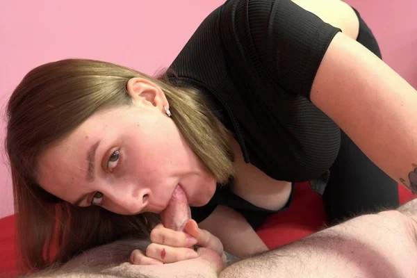 Ukrainian amateur Tina Ray giving a small rock-hard cock a POV blowjob  - POV, Blowjob, Ukrainian, Amateur, Cumshot, Tattoo, Short Hair, Non Nude  - Photo 10