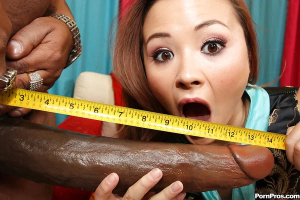 Asian babe Kita Zen fucking a monster boner in interracial sex  - Interracial, Asian, Hardcore, Big Cock, Blowjob, Cowgirl, Facial, Cumshot, Ass, Shaved  - Photo 6