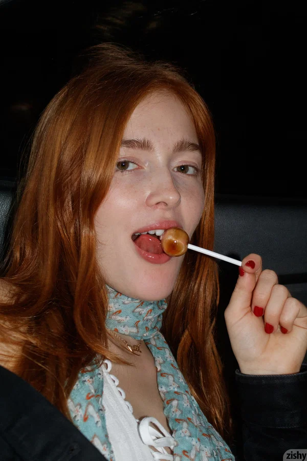 Redheaded beauty Jia Lissa flashes her panties and her tiny tits in public  - Redhead, Amateur, Teen, Russian, Non Nude, Solo, Beautiful, Babe, Cute, White  - Photo 2