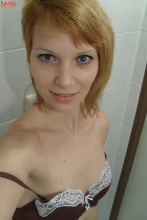 Amateur teen Electra Angel takes a photo of her body while showering herself  - Selfie, Tiny Tits, Bath, Teen, Face, Amateur, Redhead, Close Up, Ass, PAWG  - Photo 4