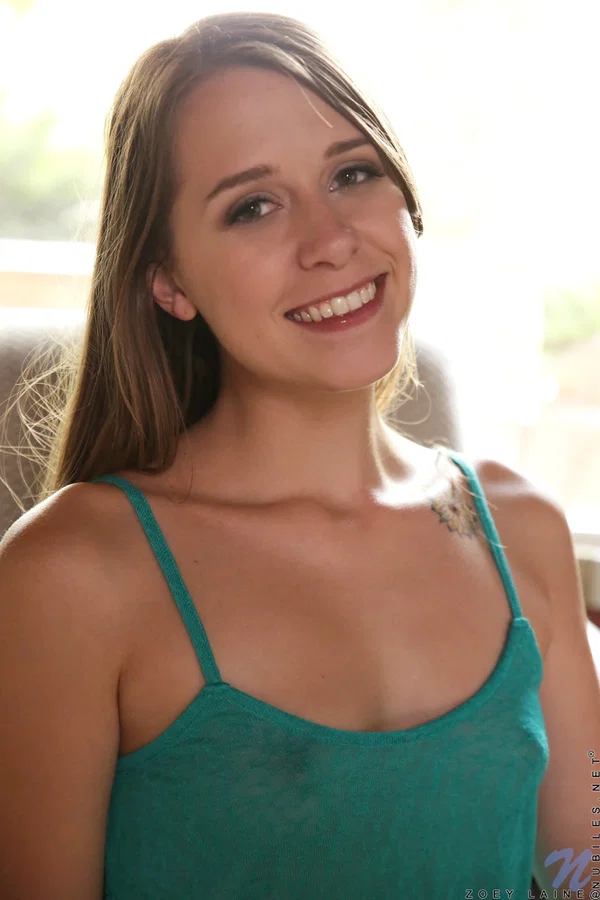 Stunning Zoey Laine places a Hitachi sex toy on her vagina and masturbates  - Babe, Shorts, Teen, Panties, Face, Spreading, Pussy, Ass, High Heels, Clothed  - Photo 4