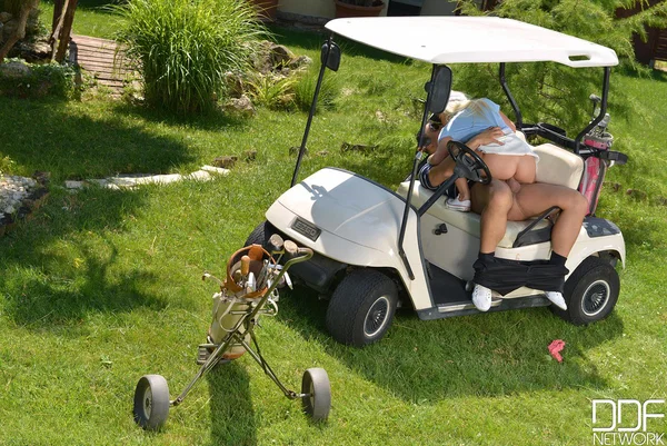 Female golfer Candee Licious takes break on back nine for hardcore fucking  - Outdoor, European, Ball Licking, Hardcore, Pornstar, Cum In Mouth, Shaved, Cumshot, Cowgirl, Ass Licking  - Photo 8