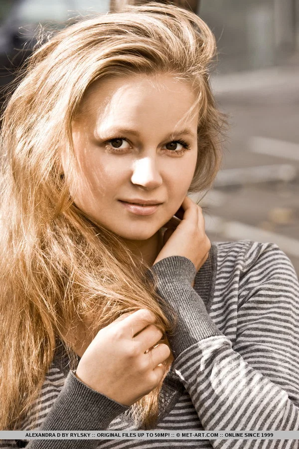 Young looking blonde Alexandra D creams her trimmed muff while posing naked  - Hairy, Legs, European, Pussy, Nipples, Spreading, Clothed, Close Up, Ass, Teen  - Photo 1