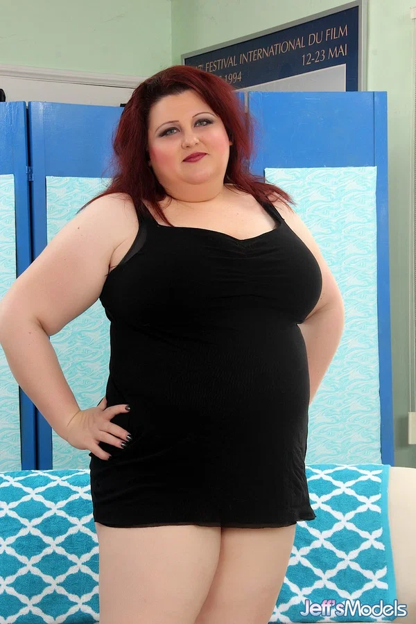 Chubby slut Stazi gets analized and takes facial in an MFM threesome  - SSBBW, Anal, BBW, Thick, Double Penetration, Curvy, Groupsex, Chubby, Redhead, Big Tits  - Photo 1