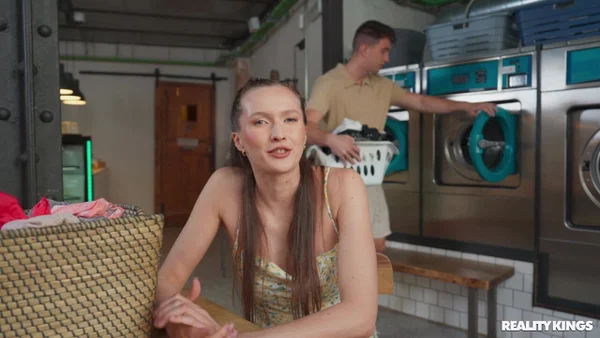 Brunette ballerina Stacy Cruz gets seduced and fucked at the laundromat  - Girlfriend, College, Czech, Perfect, Emo, Blowjob, Non Nude, Amateur, Pornstar, Brunette  - Photo 1