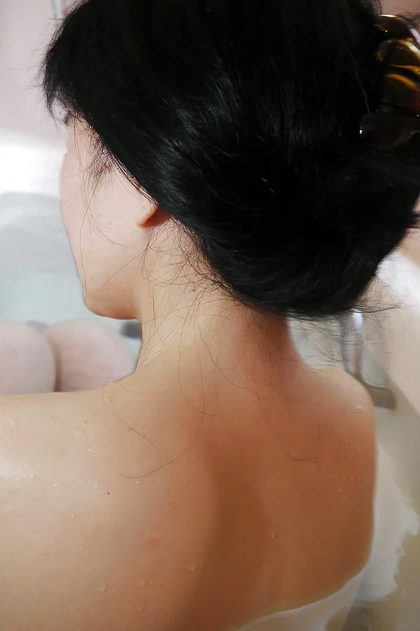 Shy Asian milf Takako Numai likes being filmed naked on camera  - Asian, MILF, Wet, Close Up, Pussy, Ass, Hairy, Bath, Lingerie, Brunette  - Photo 8