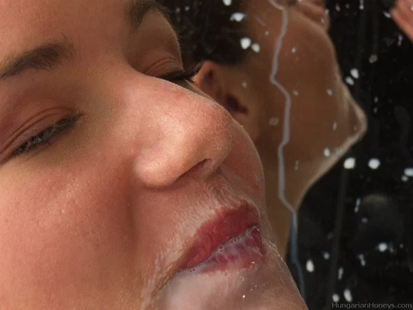 Brunette teen Jana Mrazkova gets her clothes wet and masturbates with milk  - Wet, Bath, Face, Petite, Tiny Tits, Czech, Pornstar, Masturbation, Ass, Natural Tits  - Photo 12