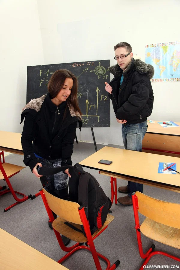 Horny schoolgirl Amira C gets tricked into getting banged by her teacher  - Public, Doggy Style, Schoolgirl, Hardcore, Big Cock, Fetish, Cute, Teen, Redhead, Amateur  - Photo 4