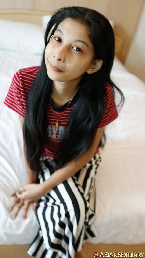 Cute Asian babe Soe shows off her petite body while stripping for sex  - Petite, Asian, Amateur, POV, Reality, Missionary, Ass, Clothed, Skinny, Lingerie  - Photo 2