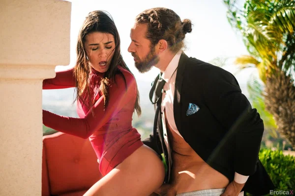 Brunette teen Kylie Rocket licks cum from her man's belly after outdoor sex  - Reality, Outdoor, Hardcore, Skirt, Ass Fucking, Blowjob, Teen, Clothed, Big Cock, Handjob  - Photo 7