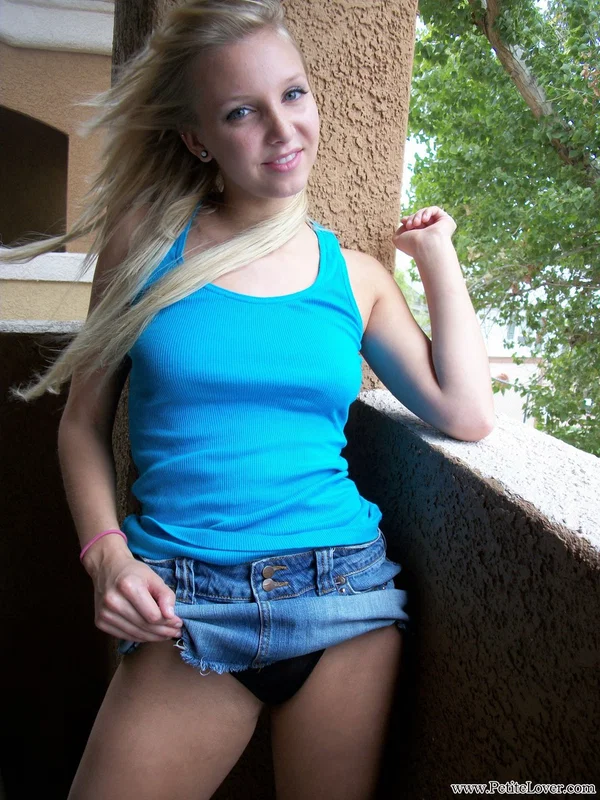 Delicious amateur babe Elle flashes her sexy boobs and teenage pussy outdoors  - Amateur, Teen, Blonde, Panties, Babe, Ass, Clothed, Piercing, Upskirt, Close Up  - Photo 12
