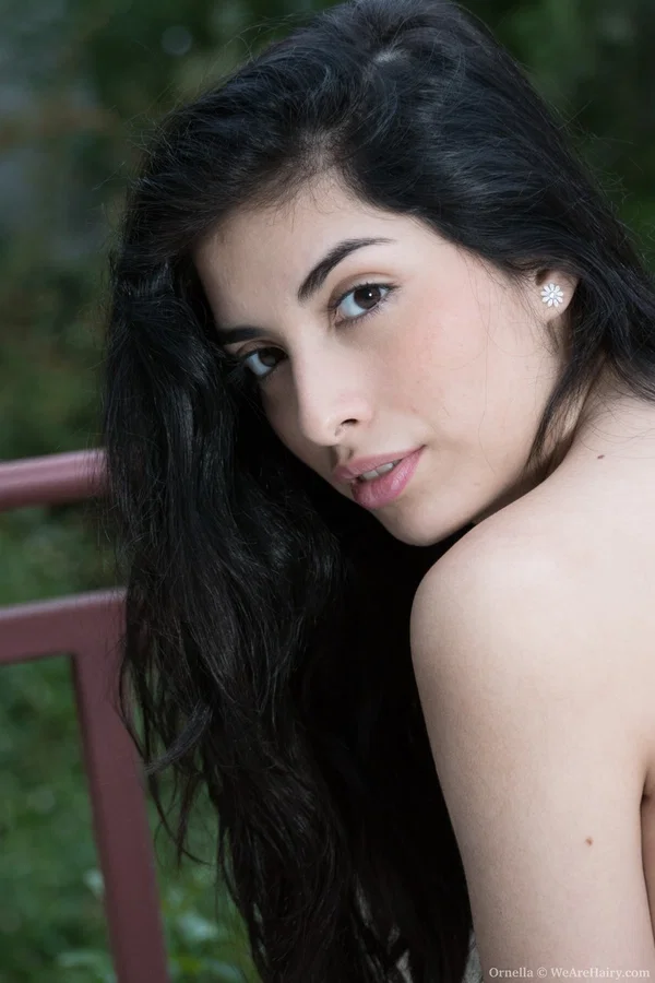 Breathtaking brunette Ornella strips & spreads her super hairy muff in public  - Hairy, Spreading, Lingerie, Amateur, Pussy, Outdoor, Brunette, Feet, Non Nude  - Photo 16