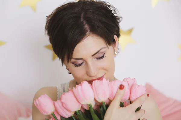 Short haired teen Sasha Bree reveals her body and displays her vagina  - Short Hair, Sexy, Feet, Tiny Tits, Petite, Shaved, Ass, Pussy, High Heels, Close Up  - Photo 1