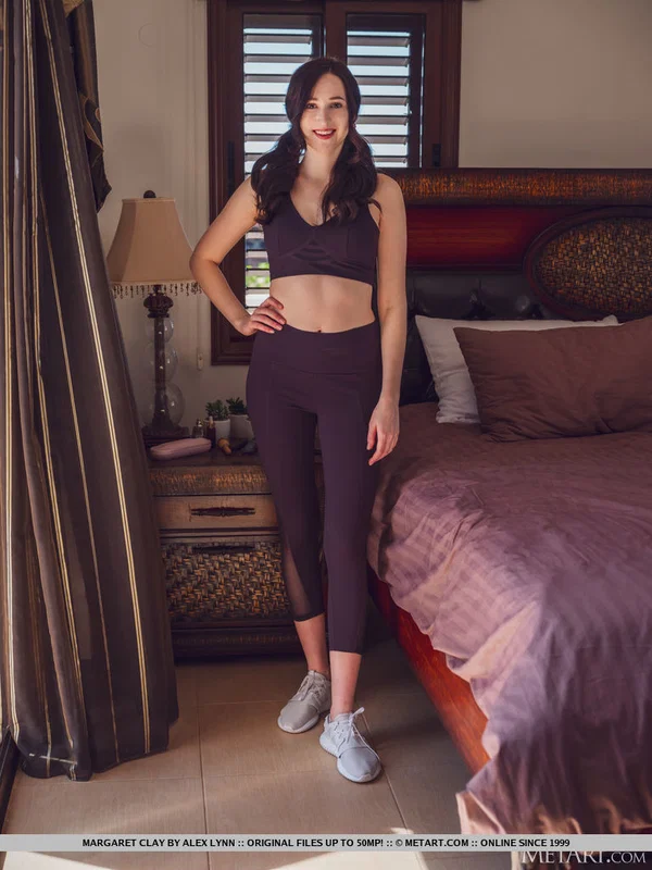 Hot teen Margaret Clay ditches spandex leisurewear for great nude poses  - Spreading, Teen, Pussy, Ass, Model, Tiny Tits, Natural Tits, Yoga Pants, Shaved, Panties  - Photo 2