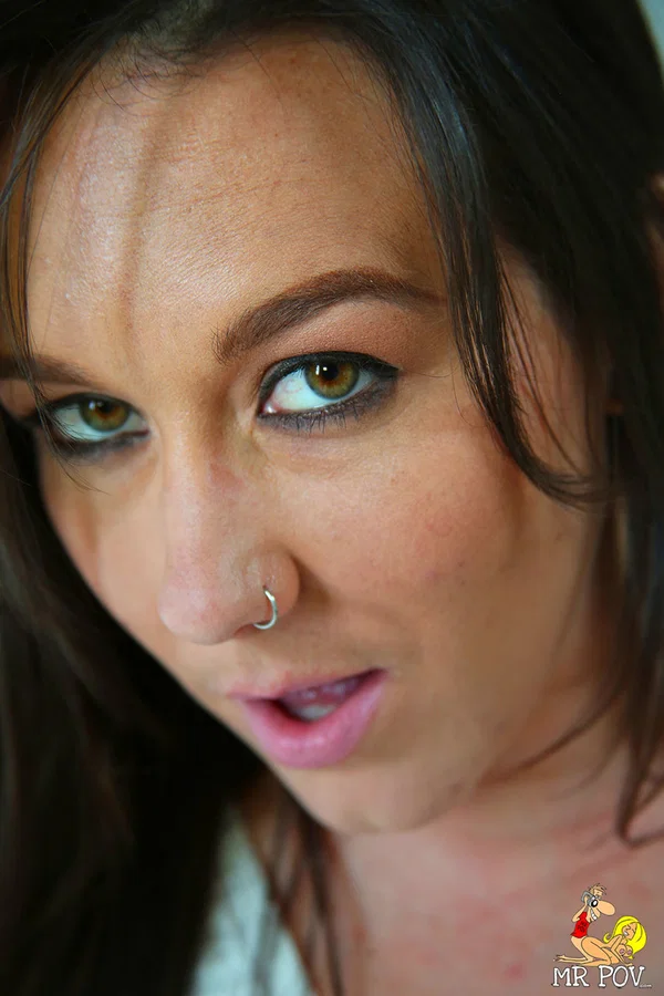 Pretty dark haired Sinn Sage produces nice big tits & kneels for bang & blow  - POV, MILF, Pornstar, Ass, Shorts, Legs, Brunette, Hardcore, Handjob, Feet  - Photo 3