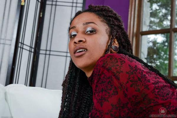 Skinny ebony teen Indie Cass spreading her yummy black pussy up close  - Big Clit, Ebony, Pussy, Close Up, African, Shorts, Spreading, Petite, Skinny, Shaved  - Photo 6
