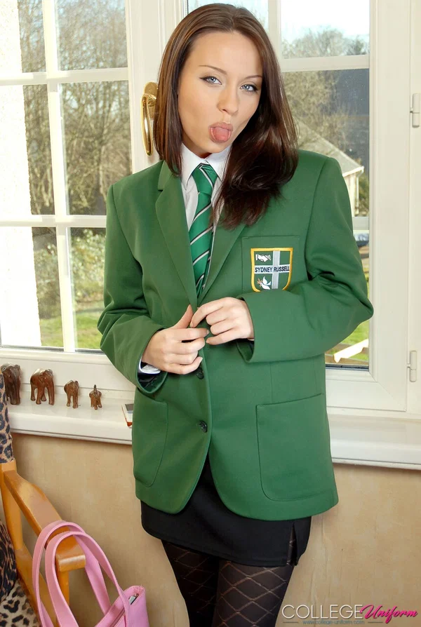 College Uniform starring Carla Brown XXX Porn Pics  - Pantyhose, College, Schoolgirl, Clothed, Uniform, Skirt, Legs, Ass, Non Nude, Panties  - Photo 3