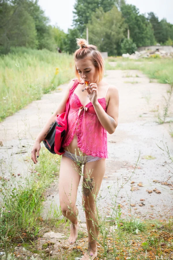 The Life Erotic starring Angelina A Naked Pics  - Redhead, Masturbation, Panties, Outdoor, Perfect, Ass, Asshole, PAWG, Spreading, Undressing  - Photo 1