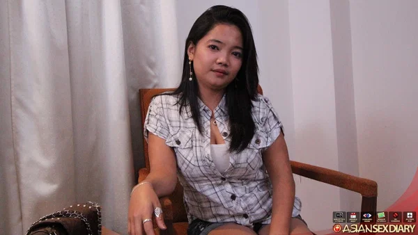 Chubby Asian teen Jewel sports a cum filled beaver after POV sex with a Farang  - BBW, Asian, Amateur, Big Tits, Teen, Chubby, Thick, Close Up, Curvy, Pussy  - Photo 2