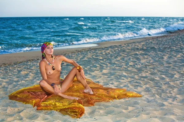 Met Art performed by Karoline A Naked Gallery  - Beach, Ukrainian, Teen, Bikini, Wet, Tiny Tits, Outdoor, Glamour, Cute, Beautiful  - Photo 14