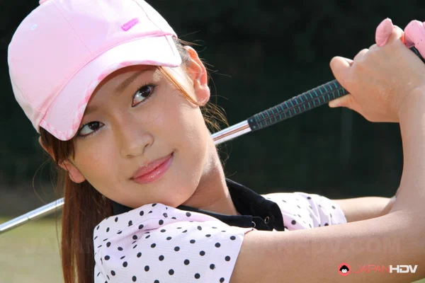 Japanese chick Nao Yuzumiya lifts up her skirt while swinging a golf club  - Japanese, Asian, Outdoor, Skirt, Hairy, Upskirt, Face, Non Nude, Babe, Beautiful  - Photo 7