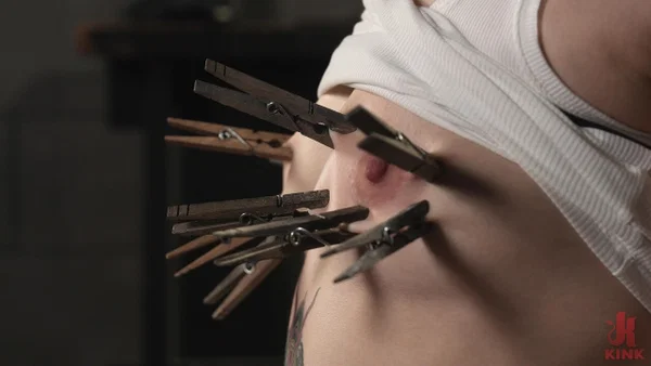 Pale redhead is flogged with a paddle while restrained in bondage  - BDSM, MILF, Curvy, Fisting, Fetish, Bondage, Chubby, Thick, Anal, Petite  - Photo 3