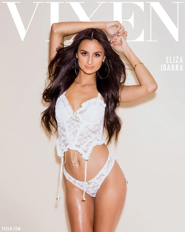 Sexy American teen Eliza Ibarra enjoys a great fuck from behind  - Lingerie, Blowjob, Cowgirl, Pornstar, Latina, Cumshot, Doggy Style, Big Cock, Hardcore, Pussy  - Photo 3