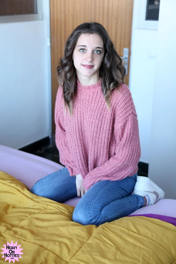 All-natural teen Anita on all fours exposing her innocent pink holes  - Amateur, Jeans, Clothed, Tiny Tits, Teen, Pussy, Panties, Beautiful, Ass, Undressing  - Photo 1