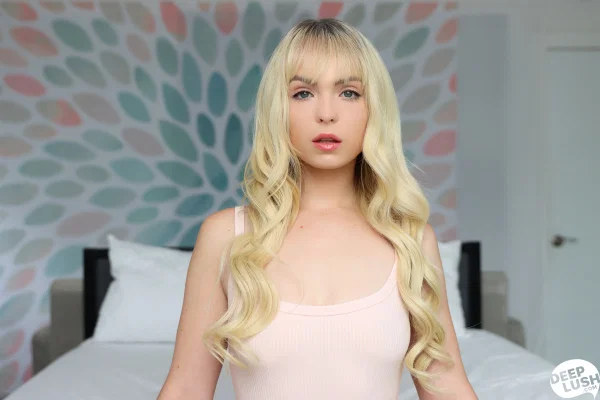 Young blonde Lilly Bell has sex with two big cocks at the same time  - Threesome, Pussy, Big Cock, Pussy Licking, Cute, Spreading, Blonde, Ass Fucking, Doggy Style, Groupsex  - Photo 4