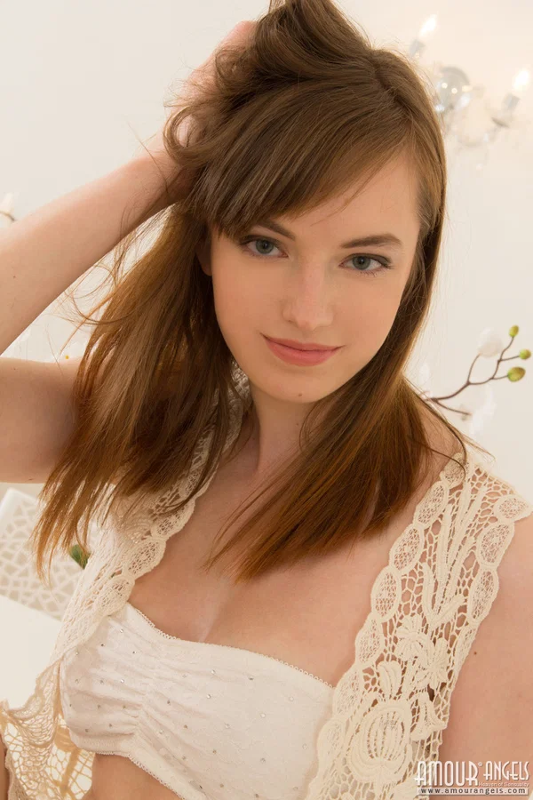 Beautiful teen Pavla sheds her shorts & bandeau to reveal small tits & twat  - Teen, Babe, Nipples, Hairy, Spreading, Pussy, Shorts, Big Tits, Close Up, Legs  - Photo 4