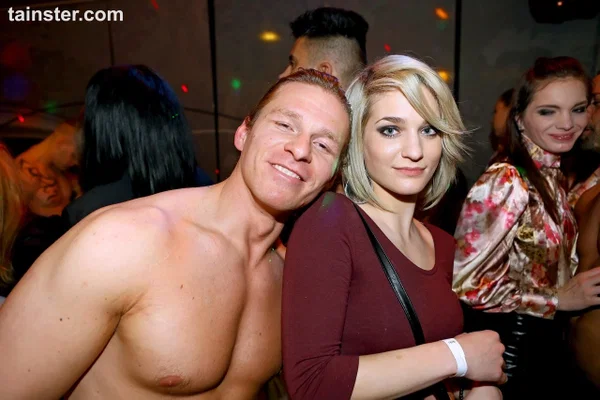 Bisexual amateurs partake in exchanges of oral sex with male strippers  - Party, CFNM, Amateur, Clothed, European, Blowjob, Fingering, Czech, Ass, Pussy Licking  - Photo 1