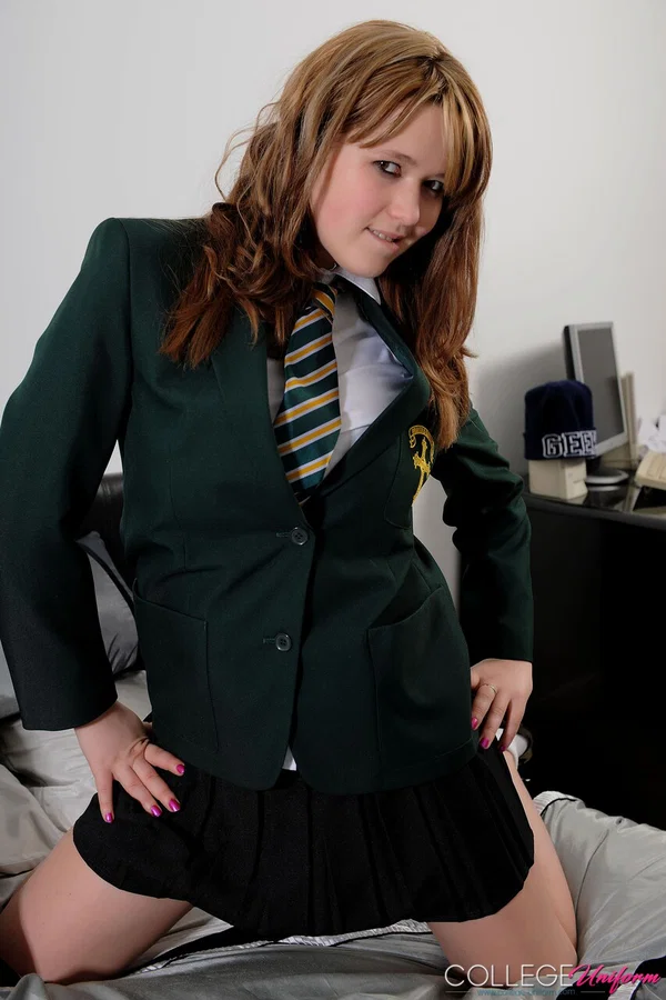 College Uniform featuring Louise E Sex Photos  - Schoolgirl, Uniform, College, Non Nude, White  - Photo 20