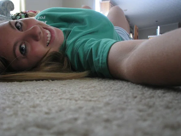 Sexy amateur teen Nikki Morgan makes silly faces while posing in a solo  - Selfie, Face, Amateur, Beautiful, Non Nude, Redhead, Babe, Solo  - Photo 18