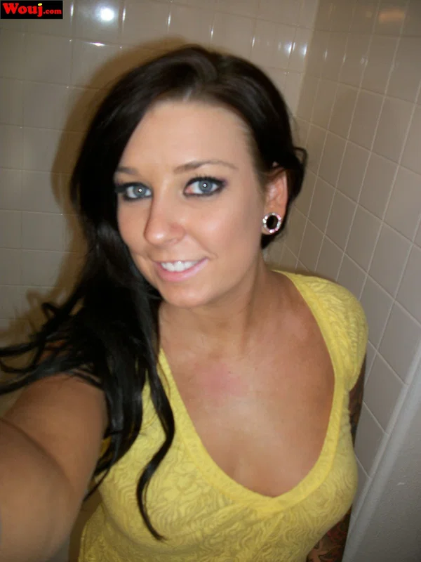 Brunette amateur WouJ shows her big booty in panties in the shower  - Selfie, Amateur, Beautiful, Solo, Close Up, Tattoo, Ass, Panties, Brunette, PAWG  - Photo 13