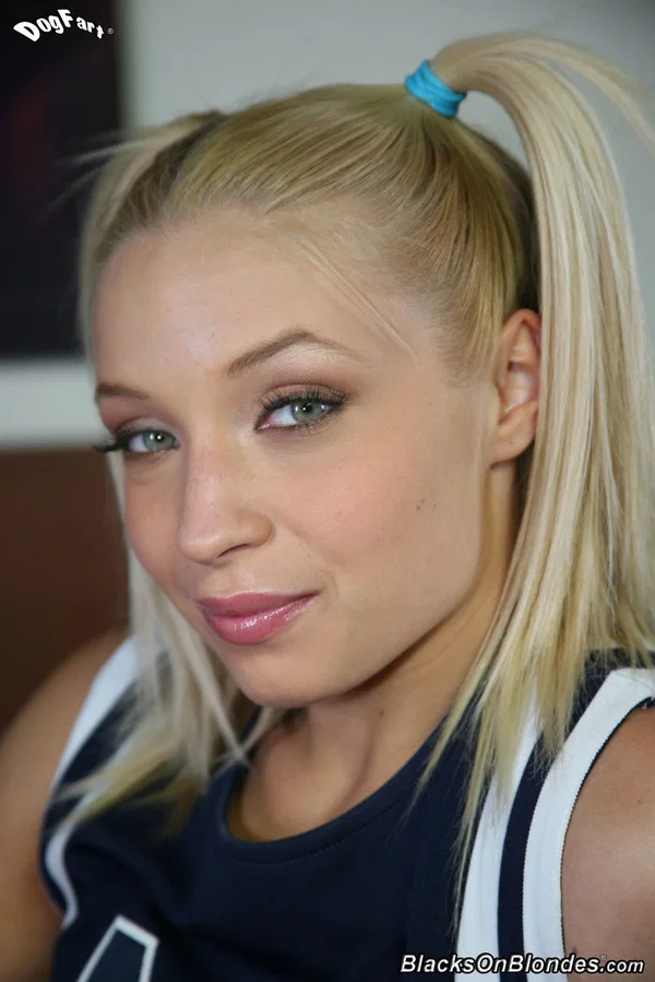 Petite blonde cheerleader in pigtails Alyssa Branch flashes hot panty upskirt  - Cheerleader, Pigtails, Interracial, Blonde, Outdoor, Schoolgirl, Non Nude  - Photo 16