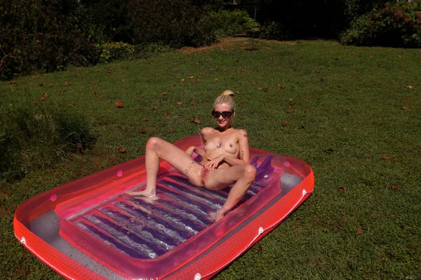ALS Scan featuring Emma Rosie Porn Photos  - Bikini, Petite, Teen, Outdoor, Cute, Shaved, Pissing, Amateur, Glasses, Pussy  - Photo 14