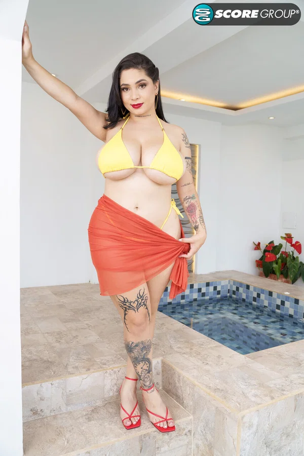 Porn Megaload starring Kim Velez Naked XXX  - Big Tits, Natural Tits, Legs, Latina, Sexy, Bikini, Feet, Spreading, Non Nude, Pussy  - Photo 3