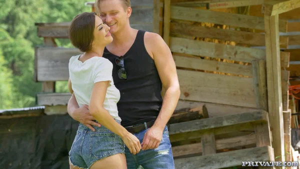 German beauty Mary Haze gets her trimmed pussy banged by an Alpine climber  - German, MILF, Sexy, Pornstar, Brunette, European  - Photo 20