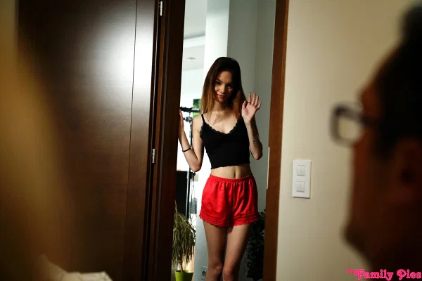 Skinny teen Liz Ocean gets on top during sex with her stepfather  - Hardcore, Pussy, Pussy Licking, Reality, Spreading, Cowgirl, Natural Tits, Blowjob, Tiny Tits, Ass  - Photo 1