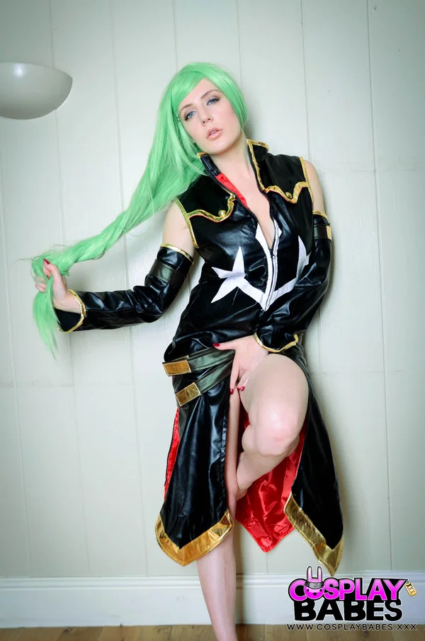 Cosplay babe Smantha Bentley fingers her juicy cunt in various positions  - Cosplay, British, Brunette, Big Tits, Short Hair, Spreading, White, Pussy, Feet, Non Nude  - Photo 4