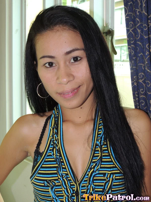 Petite Filipina girl Alma drips jizz from shaved pussy after sex with a Farang  - Asian, Amateur, Shaved, Hardcore, Skinny, Clothed, Cowgirl, Spreading, Cum In Pussy, Cumshot  - Photo 1