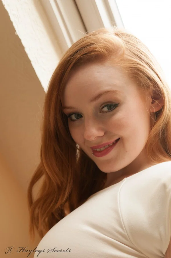 Hot redhead Charlie Edwards uncovers her nice tits as she pulls her dress off  - Clothed, Redhead, Pornstar, Babe, Stockings, Skirt, Ass, Big Tits, Panties, Upskirt  - Photo 2